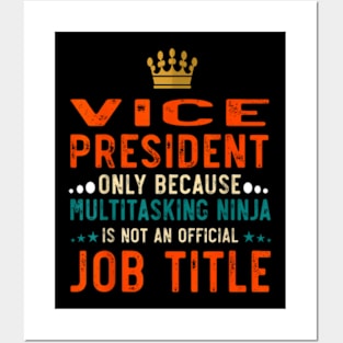 Vice President Definition  Job Posters and Art